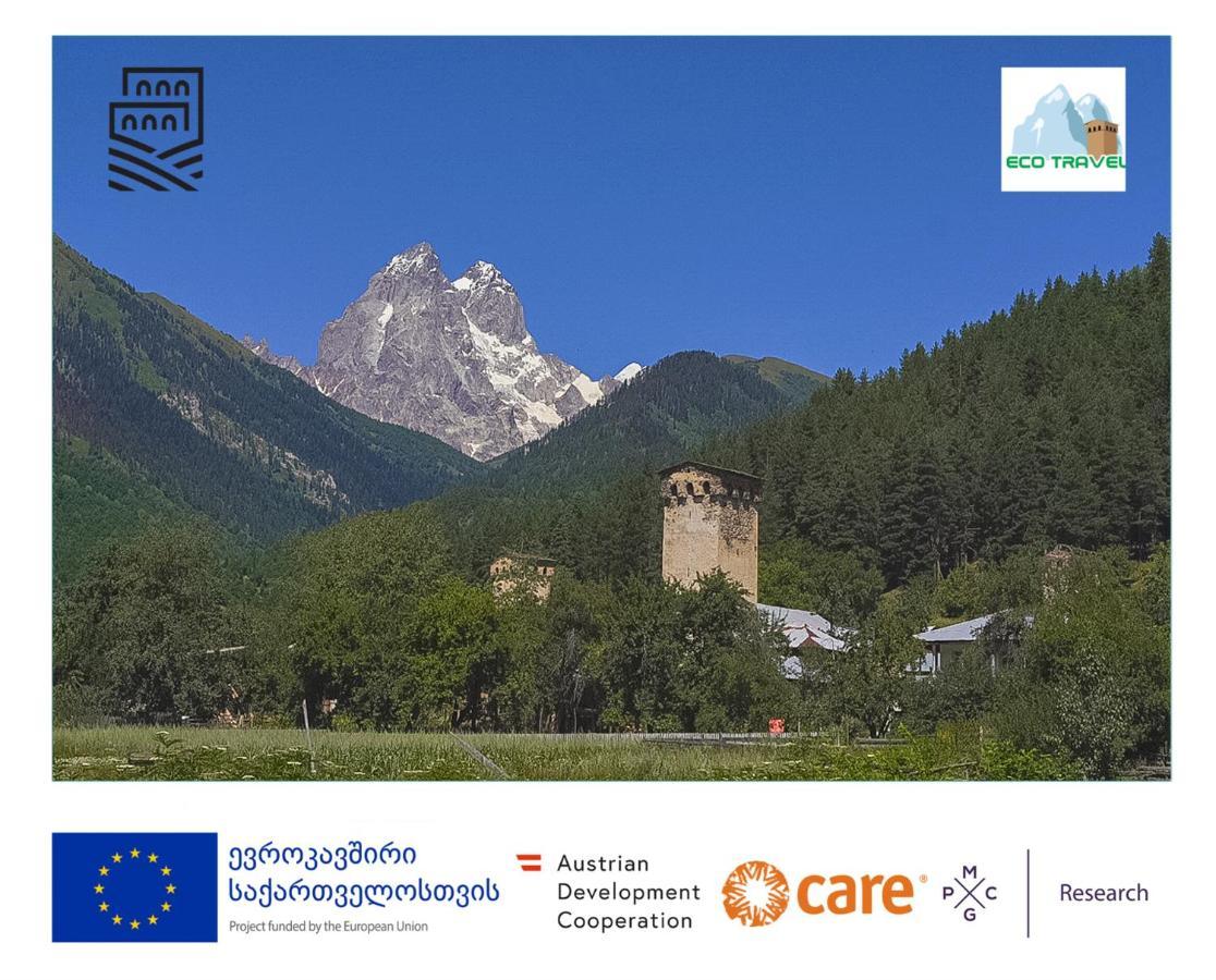 Ecohouse Svaneti 메스티아 외부 사진